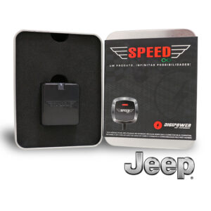 Pedal Tuning Digipower - Potência com Segurança - Speed Infinity para JEEP WRANGLER 3.6 - 2012 - 2018