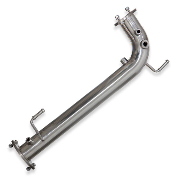 MidPipe para Nissan Frontier 163CV / 190CV 2012-2016 - Otimização de Escape em Aço Inox - Image 2