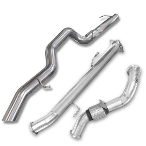 Escapamento Completo 3″ em Aço Inox para Volkswagen Amarok V6 2018-2024: Desempenho Superior