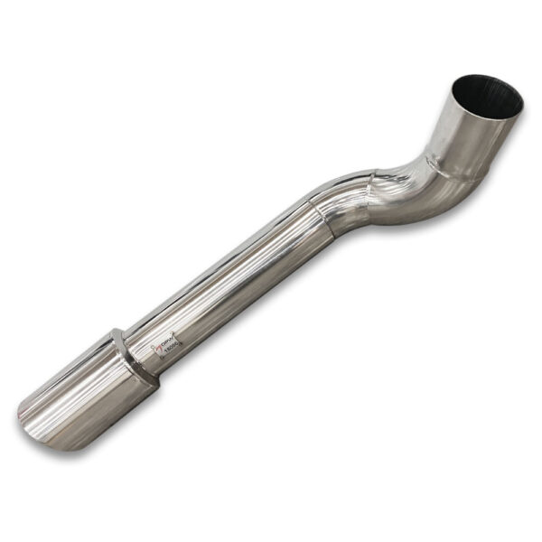 Ponteira em Aço Inox para Ford Ranger V6 2024 - Saída Lateral - Image 5