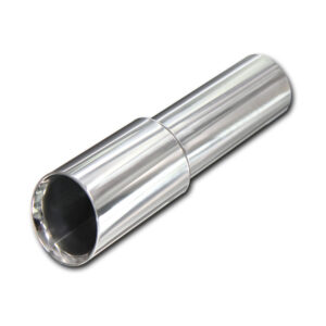 Ponteira de Escapamento Universal 2" p/ 3" Polegadas em Aço Inox - Adaptação Perfeita e Design Dinâmico