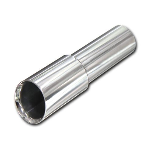 Ponteira de Escapamento Universal 2″ p/ 3″ Polegadas em Aço Inox – Adaptação Perfeita e Design Dinâmico