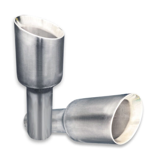 Ponteira de Escapamento Universal 2.5″ a 4″ Polegadas em Aço Inox – Adaptação Flexível e Design Moderno