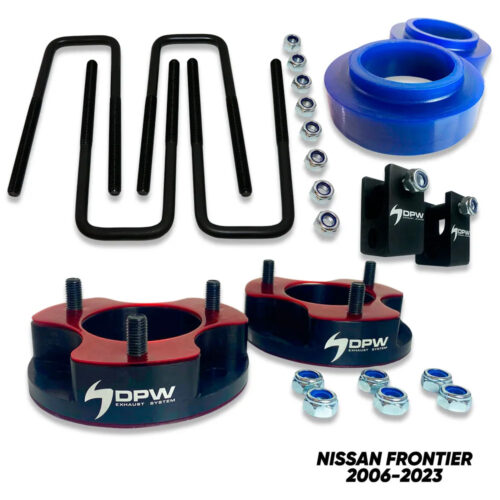 Kit Lift 1,5 Polegadas para Nissan Frontier 2006-2016 – Conforto e Estilo
