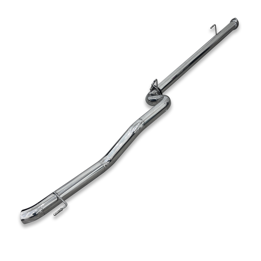 Parte final Catback Escapamento em Aço Inox para Toyota Hilux / SW4 2.8 (2016-2024): Ótima Sonoridade - Imagem 4