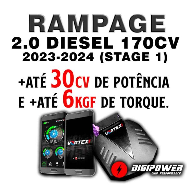 Módulo de Potência Vortex1 para RAM Rampage 2.0 TURBO DIESEL - Potência e Torque Maximizados - Image 5