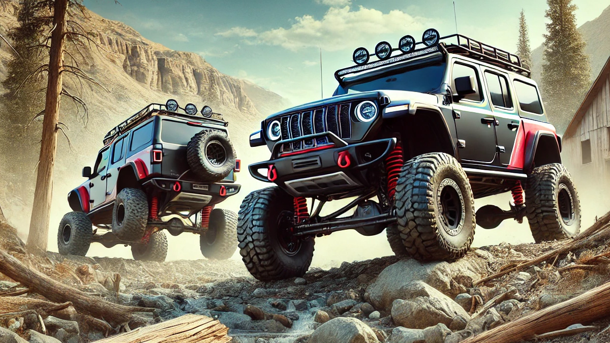 Como ajustar a altura de veículos off-road com kits de suspensão