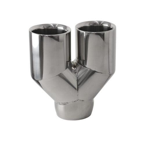 Ponteira Dupla Reta Inox 2,5” → 3” | 170mm – Digipower
