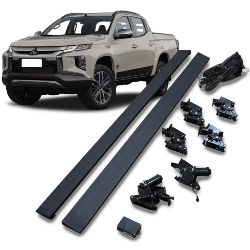 Estribo Elétrico Retrátil Mitsubishi Triton 2025 e 2026 | Acionamento Automático | Digipower