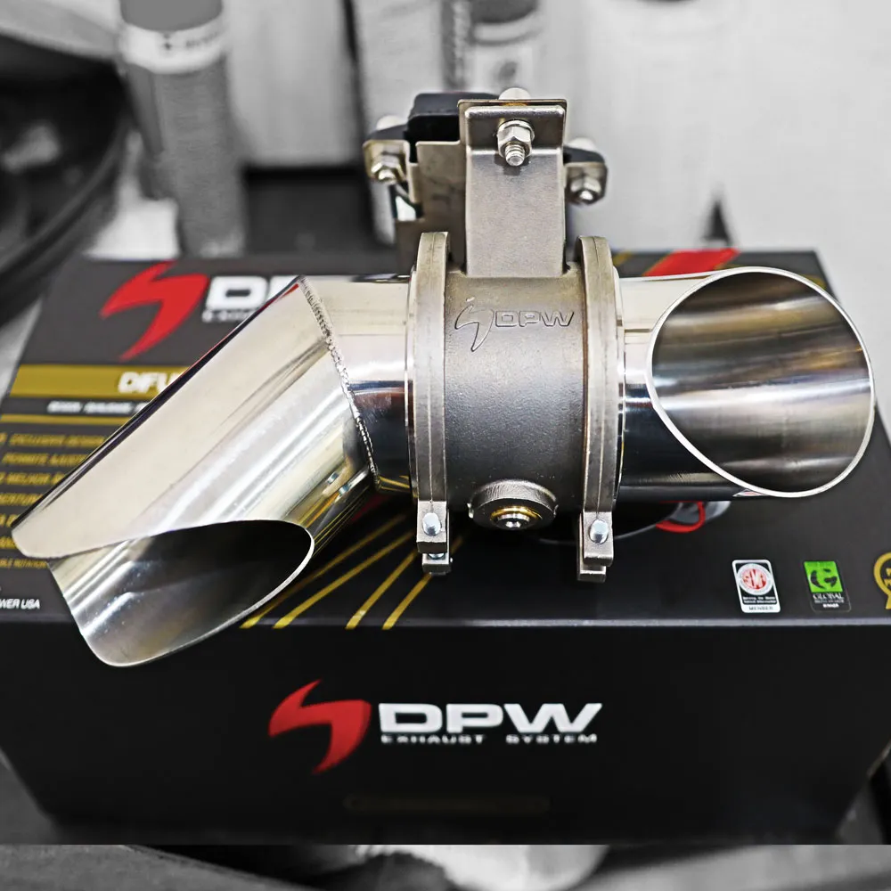 Difusor de Escape DPW Slim EVO 2,5'' Universal Simples: Estilo e Desempenho - Imagem 2