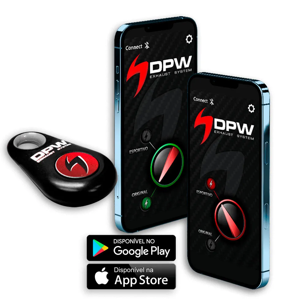 Difusor de Escape DPW Slim EVO 2,5'' Universal Simples: Estilo e Desempenho - Imagem 3