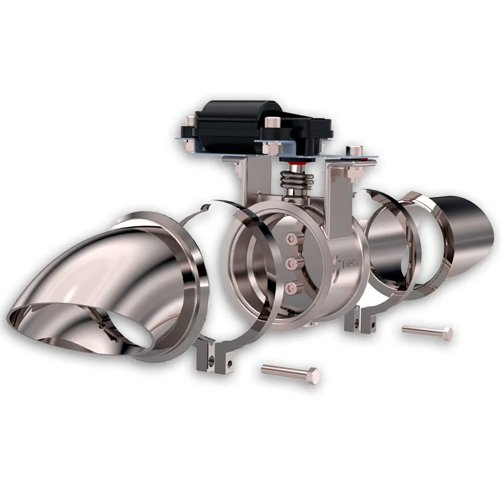 Difusor de Escape DPW Slim EVO 2,5'' Universal Simples: Estilo e Desempenho - Imagem 5