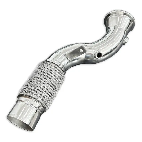 Downpipe de Aço Inoxidável BMW 320i 2.0 2020-2024: Máximo Desempenho e Estilo - Imagem 3