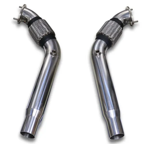 Downpipe de Aço Inoxidável Chevrolet Camaro 6.2 V8 2010-2018: Potência Brutal Redefinida