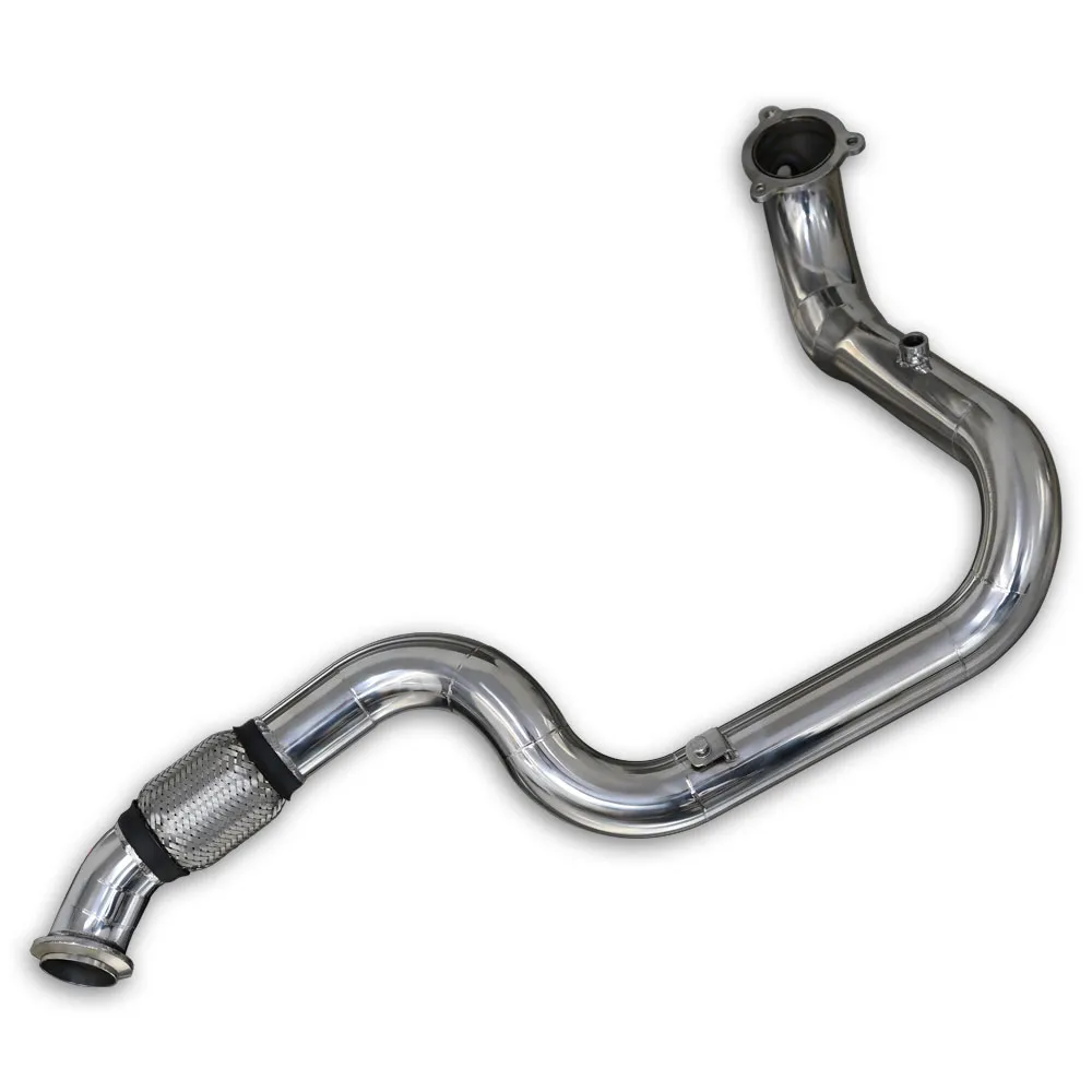 Downpipe de Aço Inoxidável para Mercedes CLA200 1.6 156CV 2014-2018 – Máximo Desempenho