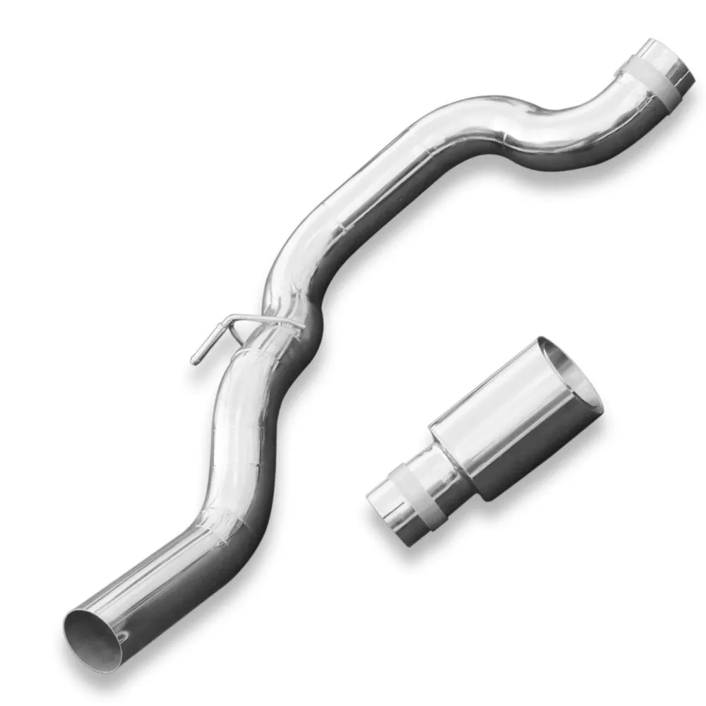 Parte Final do Escapamento com Ponteira de 6" polegadas para Ram 2500 - 2019-2022: Performance e Estética
