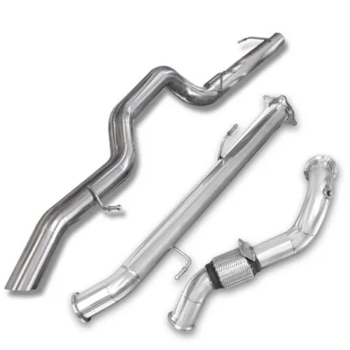 Escapamento Completo 3″ em Aço Inox para Volkswagen Amarok V6 2018-2024: Desempenho Superior