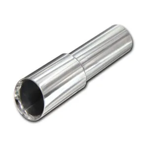 Ponteira de Escapamento Universal 2.5" a 3" Polegadas em Aço Inox - Adaptação Perfeita e Design Dinâmico