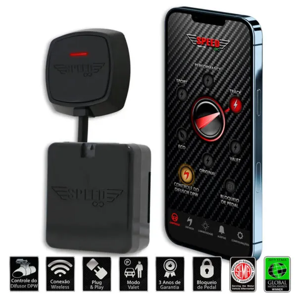 Pedal Tuning Digipower - Potência com Segurança - Speed Infinity para AUDI RS3 2.5 - 2012 - 2023 - Imagem 2