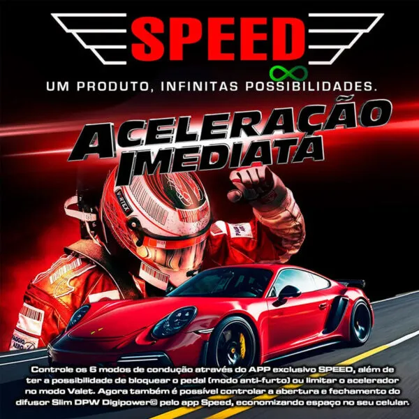 Pedal Tuning Digipower - Potência com Segurança - Speed Infinity para AUDI RS3 2.5 - 2012 - 2023 - Imagem 6
