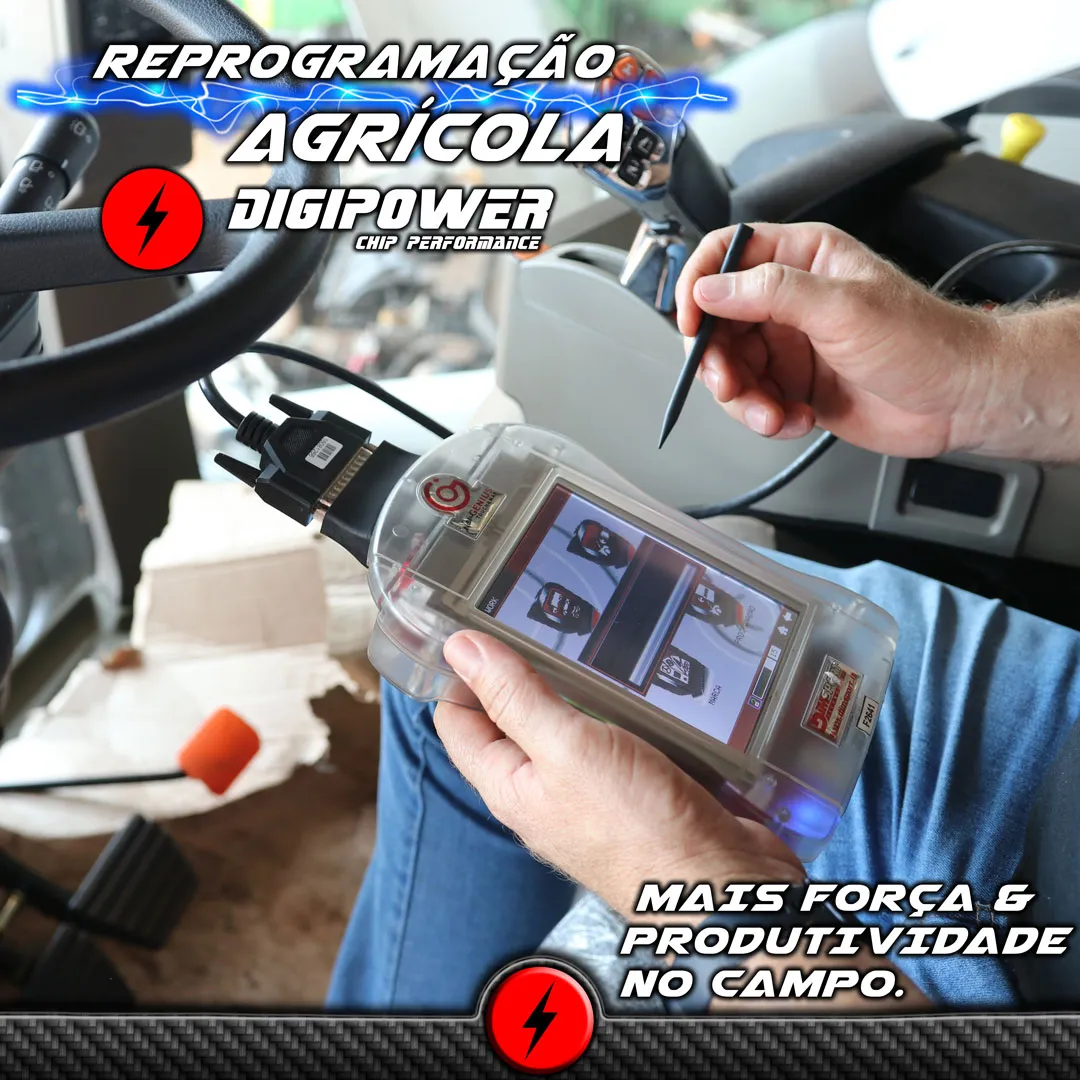 Transformando equipamentos agrícolas com reprogramação para maior eficiência