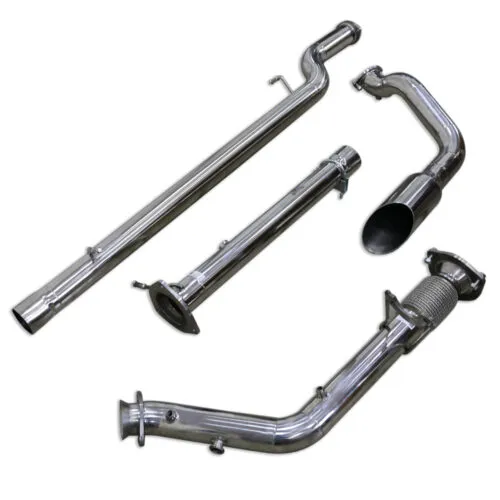 Escapamento para RANGER V6 Completo DPW – Full Inox – Ponteira com saída lateral de 4,5″