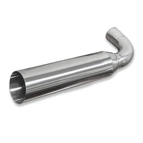 Ponteira de Escape Universal para Caminhonetes – 2,5” para 4” Saída Lateral