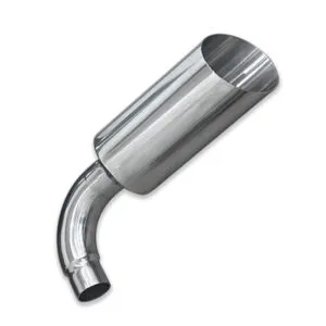 Ponteira de Escape Universal para Caminhonetes - 2,5” para 6” Saída Lateral