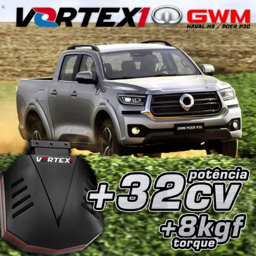 Chip de Potência Vortex1 para GWM POER P30 +32cv e +8kgf